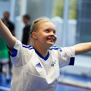 Открыта запись на занятия по футболу для детей с синдромом Дауна в Москве